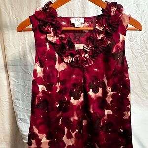 Summer Floral Ann Taylor Loft Blouse (Petite M)